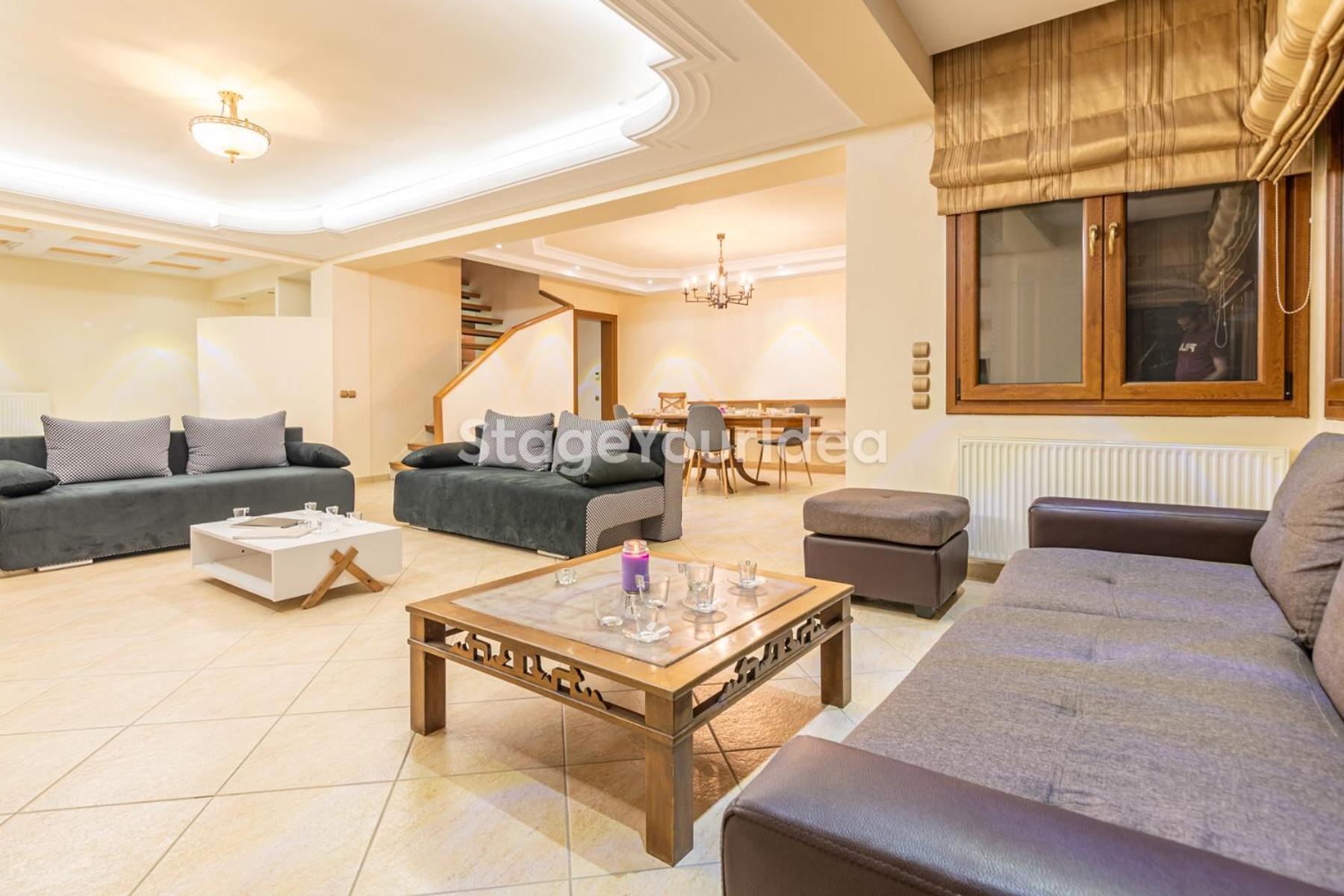 Luxury Appartment, Only 7 Minutes From Thessaloniki Airport And 15 Minutes From City Center ,For 8-23 People Also For Gatherings And Parties Neon Rysion Bagian luar foto
