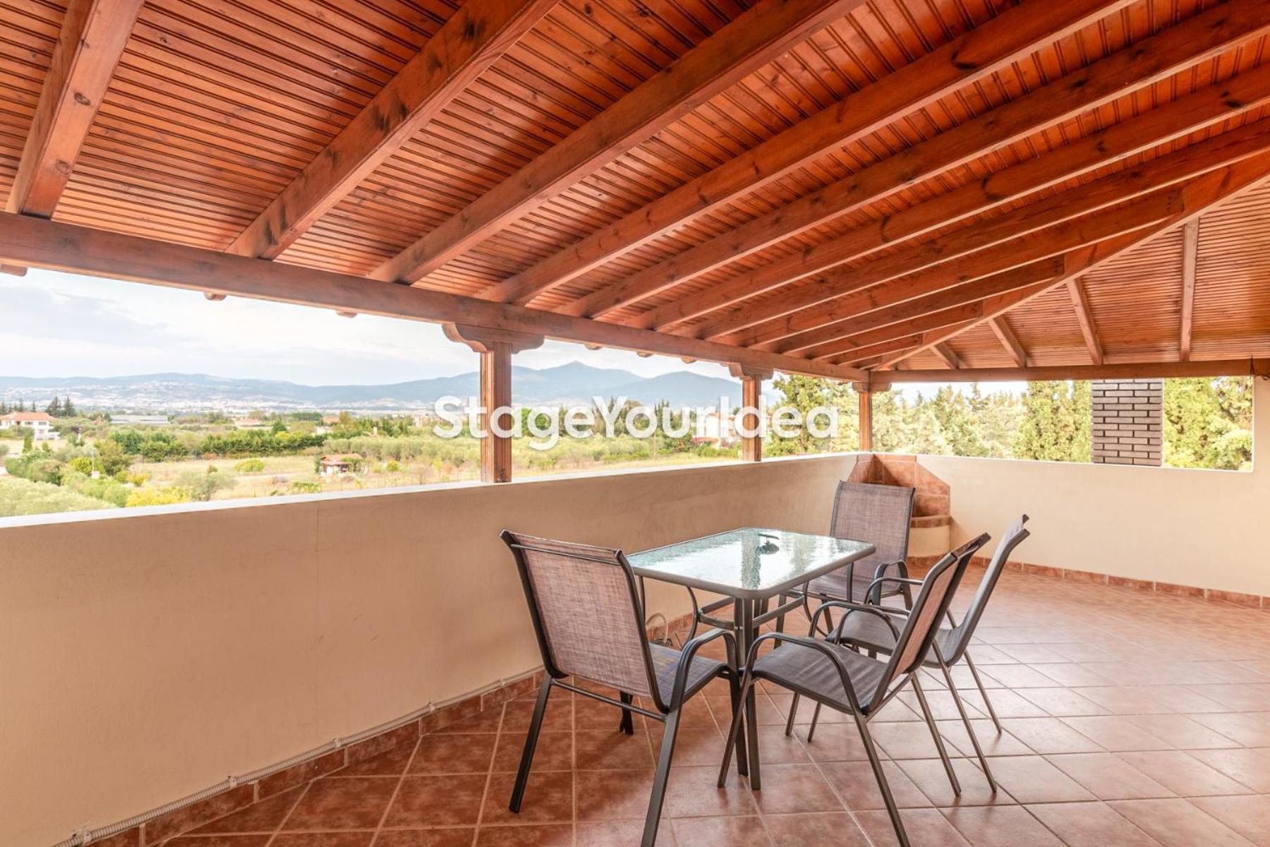 Luxury Appartment, Only 7 Minutes From Thessaloniki Airport And 15 Minutes From City Center ,For 8-23 People Also For Gatherings And Parties Neon Rysion Bagian luar foto